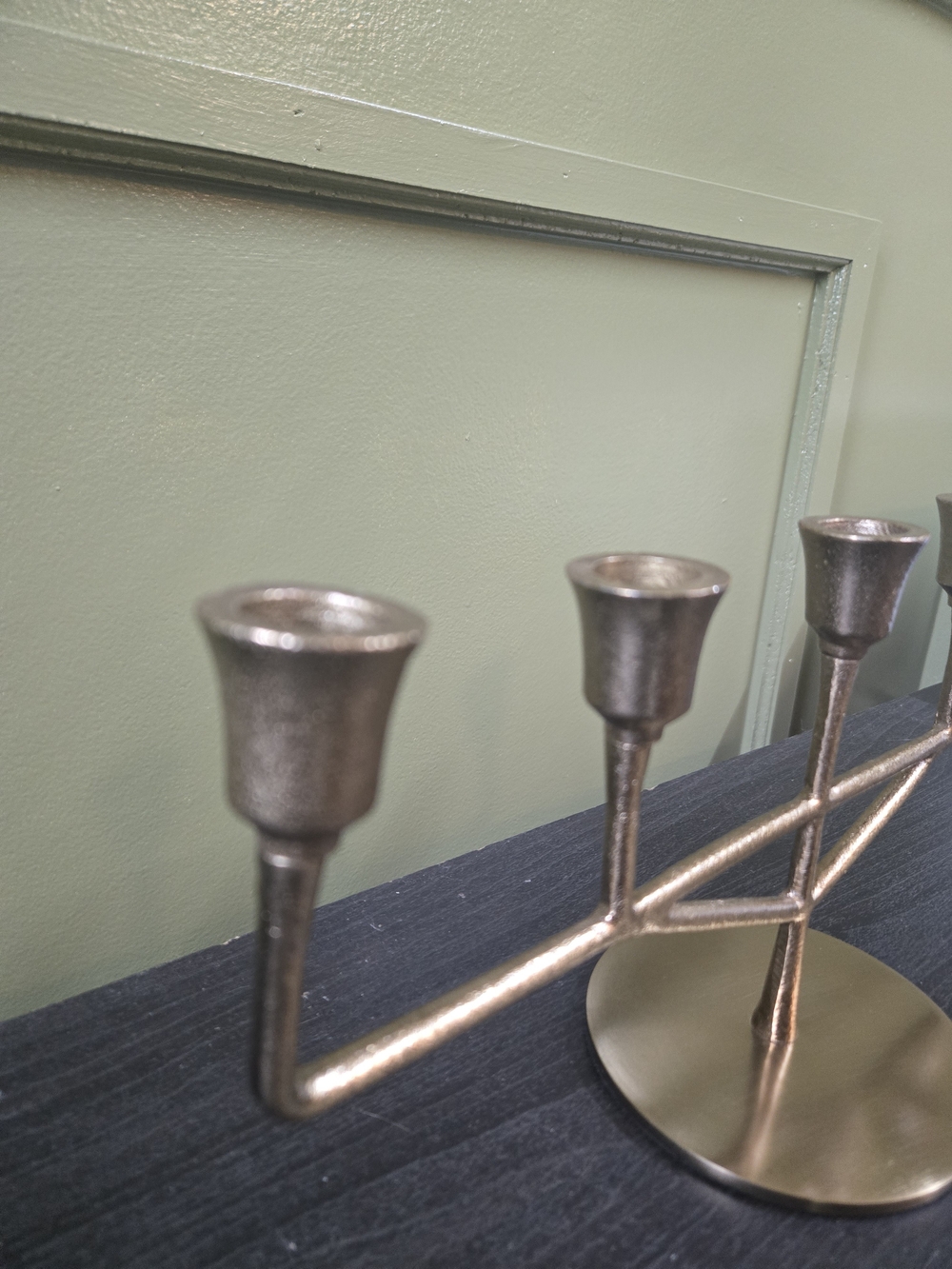 Target Metallic Gold Multi-Arm Candle Holder